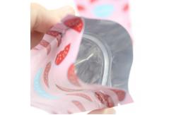 China 160mm Digital Printed Stand Up Pouches 250g Tear Notch Reusable ziplockk Bags supplier