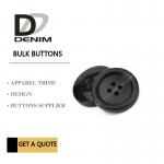 Fancy Extra large Black 3 inch black buttons Trims Plastic & Resin Bulk for sale