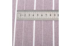 China Breathable And Stylish Comfortable Soft Striped Knit Fabric For T-Shirt supplier