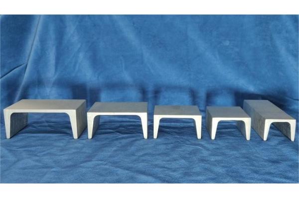 U Shaped Titanium Channel Gr6 Gr7 Sheet Metal U Channel Profiles