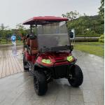 Factory Price 6 Seat Electric Golf Cart 6 Seater Lifted Golf Cart 4 Wheel Disc Brake 10 Inch Display Top 6 Seater Golf C for sale