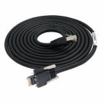 GigE Vision High Flex CAT6 RJ45 Ethernet Cable ThumbScrew Lock CCD basler Camera for sale