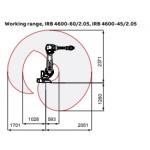 Abb Irb 4600 Weight 445Kg Payload 45KG Industrial Robot Industry