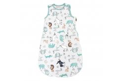 China Printing Customized Newborn Baby Sleeping Bag 100% Cotton Baby Sleep Sack supplier