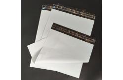 China Custom Printed Recycled Envelope Polymailer Bag White Black For Express Courier Shipping supplier