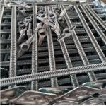 Adjustable Solid Steel Screw 34mm Scaffolding Jack Base Galvanized for sale