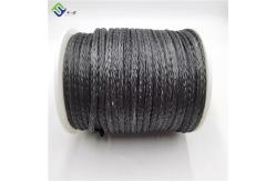 China Synthetic Winch 12 Strand UHMWPE Rope 10mm Abrasion Resistant High Tensile supplier