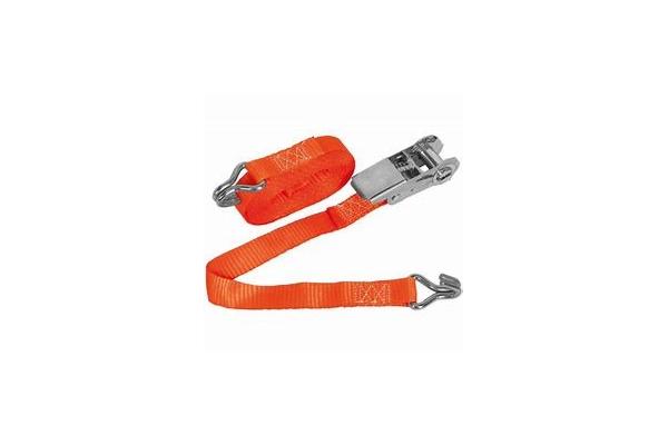 50mm Polyester Quickloader Retractable Ratchet Straps , Custom Tie Down Straps