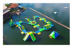 China Durable Inflatable Floating Aqua Park For Adult And Kids 3 Years Warranty supplier