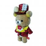 Red Full Dress Bear Animal Plush Toys Wedding Stuffed Animals for sale