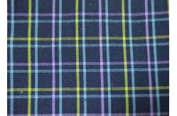 China Plain Style Yarn Dyed Fabric Multi Clolor Grid Pattern For Garment supplier