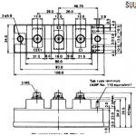 1DI75F-055 Ultra Low Power/High Speed CMOS SRAM 1M X 16 bit / 2M x 8-bit  FUJITSU IGBT Power Module for sale