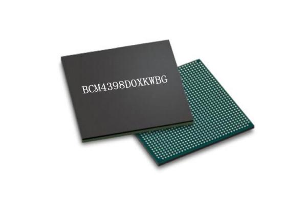 2.4 Gbps Ethernet Chip BCM4398D0XKWBG BGA Package WiFi 6E Smartphone Chip