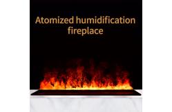 China Freestanding Water Mist Fireplace with Remote Control and Automatic Water Addition supplier