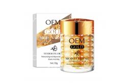 China Silicone Free Gold Niacinamide Eye Cream Mask Moisturizing Whitening OEM supplier