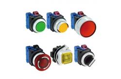 China Diameter Φ30 IP65 Protection Rating TWN Series Control Components with 10A Silver Contacts supplier