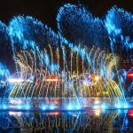 2023 New design led floating fountain ultrasonic cleaner for sale