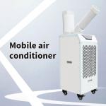 Portable And Versatile Mobile Air Cooler With Optional Ice / Water Tank Compatibility for sale