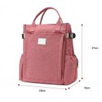 Waterproof Motherly Diaper Bag Folding with Custom Pattern for sale