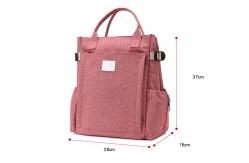 China Waterproof Motherly Diaper Bag Folding with Custom Pattern supplier