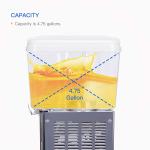 CE Certificate Frozen Drink Machine With LED Light 18 Liter Chilled Drink Dispenser