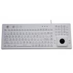IEC 60512-4 106 Keys Waterproof Mechanical Keyboard 100mA PS2 With Trackball for sale