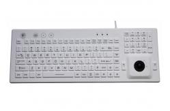 China IEC 60512-4 106 Keys Waterproof Mechanical Keyboard 100mA PS2 With Trackball supplier