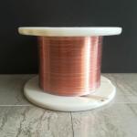 Insulated Flat Enameled Copper Wire 0.8mm X 2.0mm Eiw Class 180 for sale