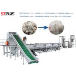 OEM LDPE PP PE Film Washing Line Scrap Recycling Production Semi Automatic for sale