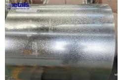 China Regular Spangle Galvanized GI Steel Coil Roll Dx53D Passivation 0.12mmx914mm supplier