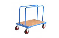 China Fabrication Plasterboard Sheet Trolley Metal Utility Cart 500KGS Capacity supplier