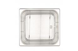 China Fast Remove Residual Particle Stainless Steel Ultrasonic Cleaner 10L Sieve supplier