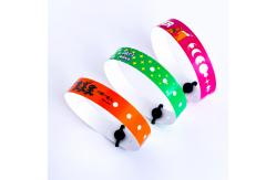 China Custom PVC Wristbands for Events and Promotions supplier