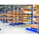 Double Side Industrial Cantilever Racking System For Raw Material Storage