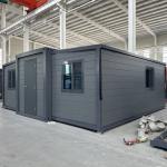 China Collapsible Container House with Roof Green Building Materials and Natural Ventilation Systems factory