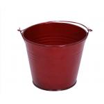 ISO Decorative Metal Buckets Household Cleaning Galvanized Pail With Handle