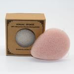SGS Pink Tear Drop Konjac Facial Cleansing Sponge For Blackheads for sale