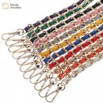 Diy Handbag Bag Purse Chain Strap , Metal Crossbody Chain With Buckle for sale