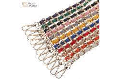 China Diy Handbag Bag Purse Chain Strap , Metal Crossbody Chain With Buckle supplier
