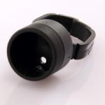 Black Plastic Tattoo Ink Rings Cup For Holding , Cosmetic Tattoo Ink Supplies for sale