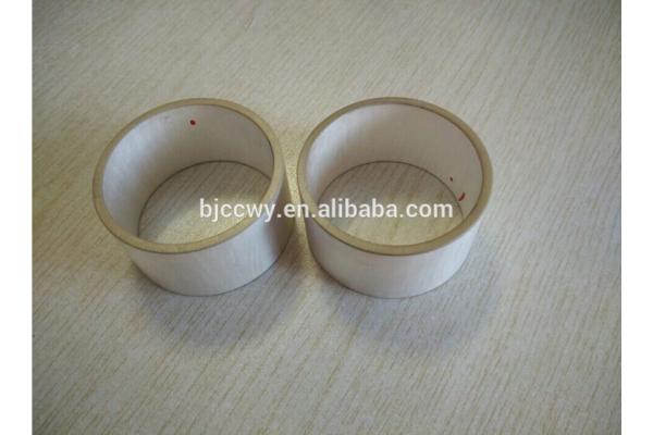 Piezoelectric Cylinder Piezo Ceramic Element Round Tube Or Round Ring Sheet