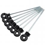 Plastic Electric Fence Ring Insulators Long Distance Screw For Wooden Post for sale