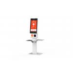 27inch Self Payment Kiosk Screen Supermarket Advertising Display for sale
