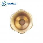 Lathe 5Axis Precision Brass Turned Parts , Electrophoresis Brass Machined Components for sale