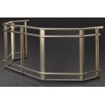 silver Exterior Aluminum Hand Railings with T4 , T5 , T6 Temper