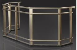 China silver Exterior Aluminum Hand Railings with T4 , T5 , T6 Temper supplier