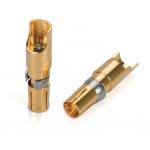 Customized CNC Brass Pins High Voltage EV Charging Contact Plug Female Pins for sale