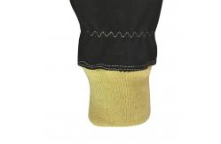 China Cowsplit Shell Wristlet Cuff Firefighter Work Gloves EN659 Certified supplier