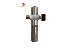 China 18/8 Cartridge Shell Aluminum Nitrogen Mini Regulator 0-60PSI Gauge supplier