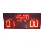 High Brightness Electronic Soccer Scoreboard With Aluminum Cabinet for sale